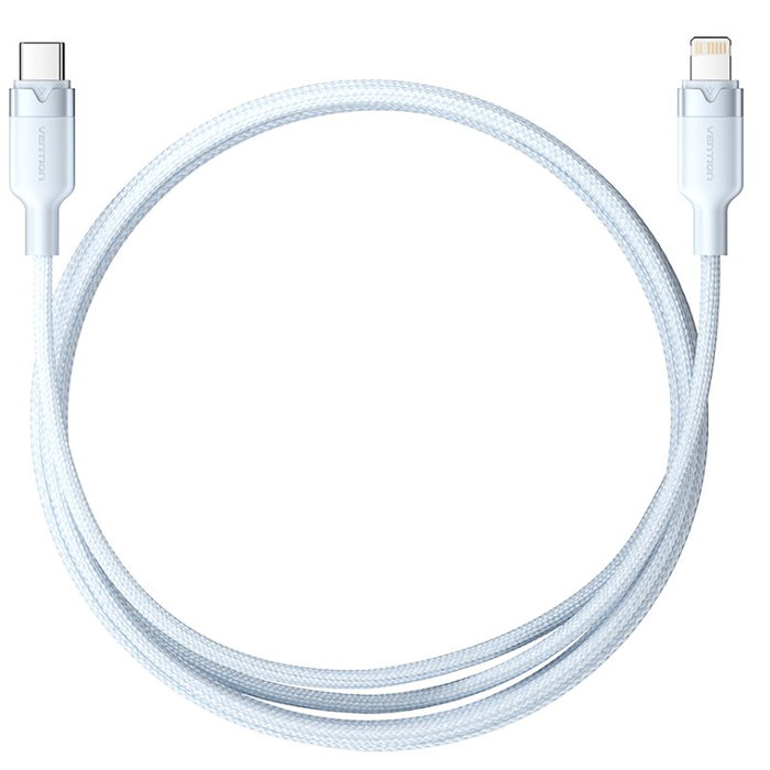 Vention Cable USB-C a Lightning LALSF, 27W, 1m, Azul